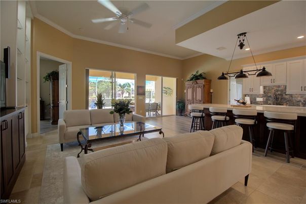 Interior, Kitchen, Living room, Pendant Lights, Recessed Lighting