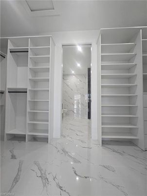 Interior, Marble, Marble Walls, Recessed Lighting, Walk-in Closets
