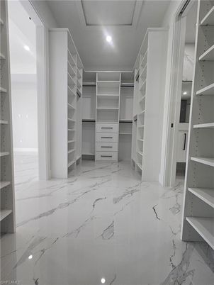 Interior, Marble, Recessed Lighting, Walk-in Closets