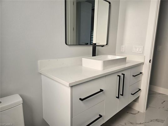 Bathroom, Dual Sink Vanities, Interior, Marble