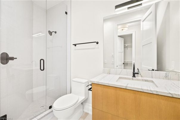 Bathroom, Glass Shower, Interior