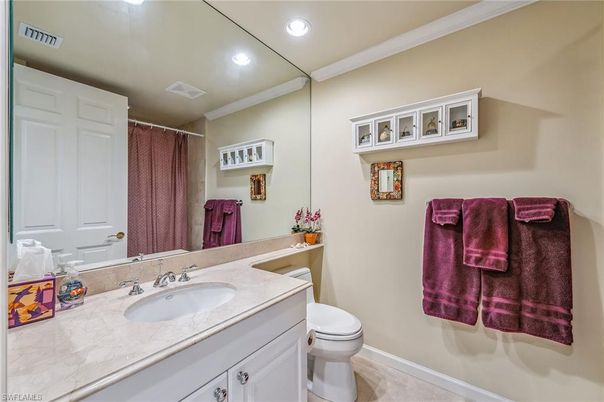 Bathroom, Interior, Recessed Lighting