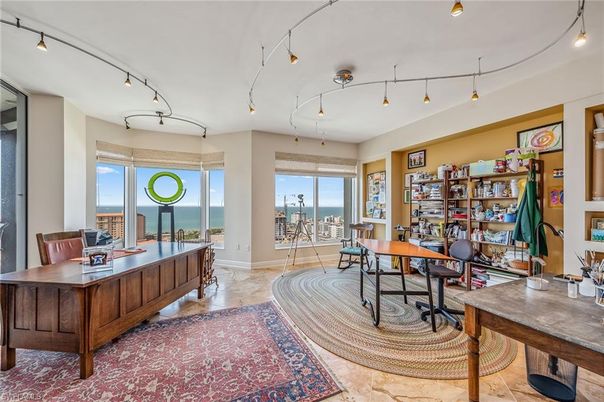 Home Office, Interior, Water