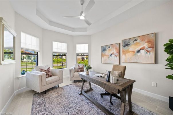 Home Office, Interior, Wood Texture Flooring