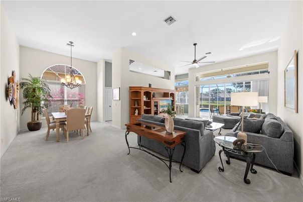 Chandelier, Dining room, Interior, Living room, Recessed Lighting