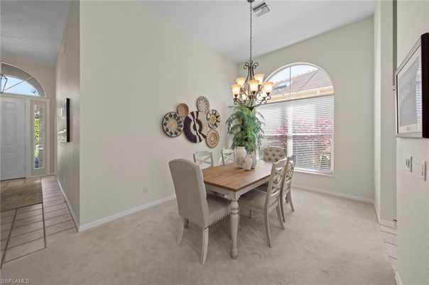 Chandelier, Dining room, Interior