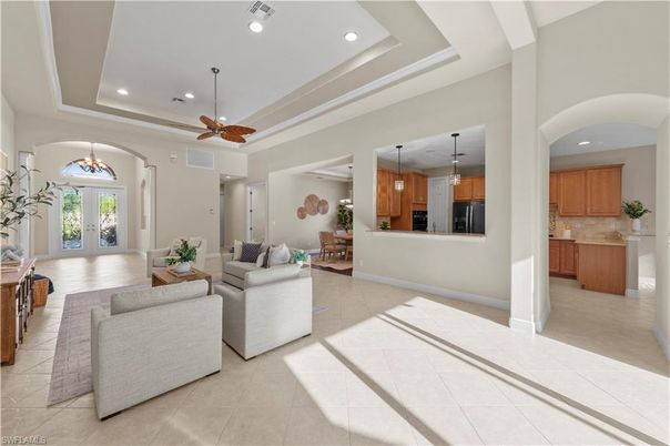 Dining room, Interior, Kitchen, Living room, Pendant Lights, Recessed Lighting