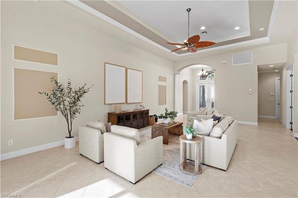 Chandelier, Interior, Living room, Recessed Lighting