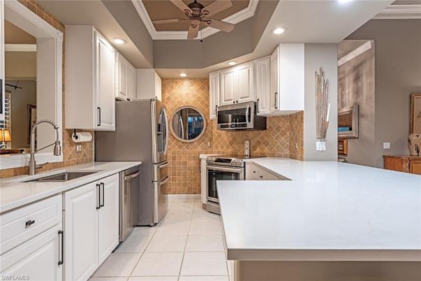 Interior, Kitchen, Recessed Lighting, Stainless Steel Appliances