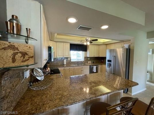 Interior, Kitchen, Recessed Lighting, Stainless Steel Appliances