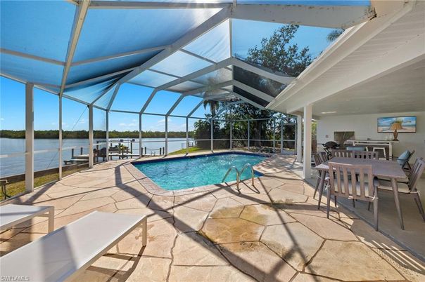 Dining room, Glass Ceilings, Interior, Pool, Sun Room, Water