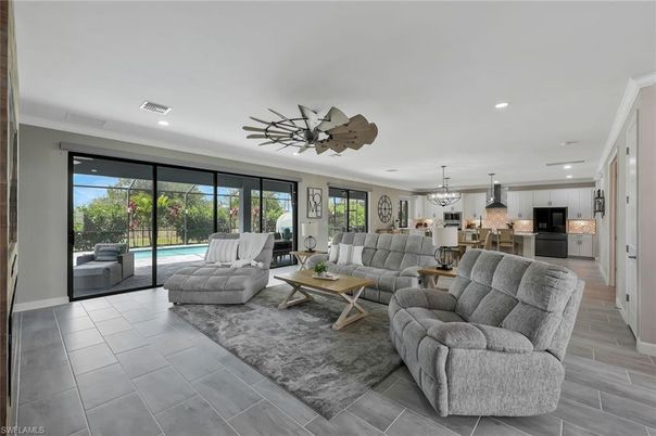 Chandelier, Dining room, Interior, Kitchen, Living room, Pendant Lights, Recessed Lighting