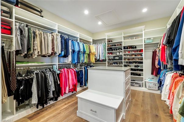 Interior, Recessed Lighting, Walk-in Closets, Wood Texture Flooring