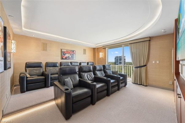 Home Theatre Room, Interior, Projection Screen, Recessed Lighting, Theatre Room