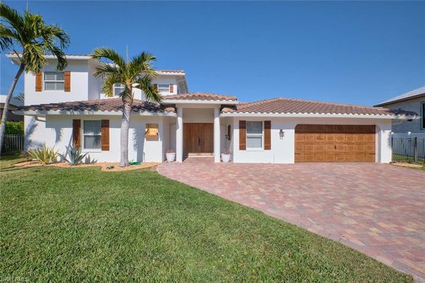 Attached, Backyard, Exterior, Facade, Mediterranean