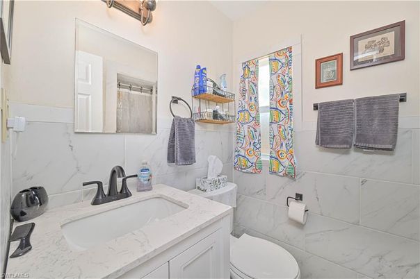 Bathroom, Interior, Marble Walls