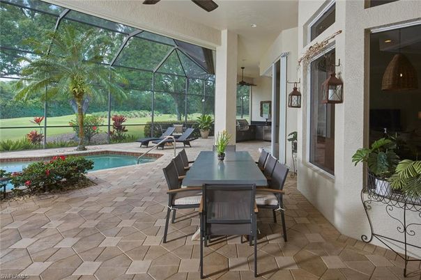 Dining room, Glass Ceilings, Interior, Pool, Sun Room