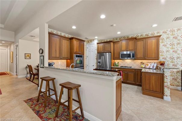 Interior, Kitchen, Recessed Lighting, Stainless Steel Appliances