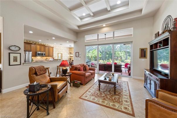 Interior, Kitchen, Living room, Recessed Lighting, Stainless Steel Appliances