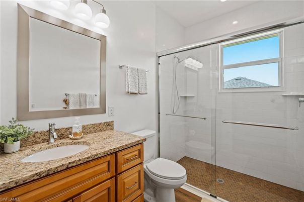 Bathroom, Glass Shower, Interior