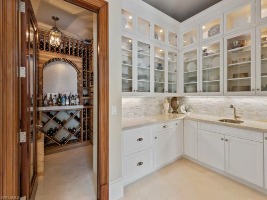 Interior, Pendant Lights, Wine Storage