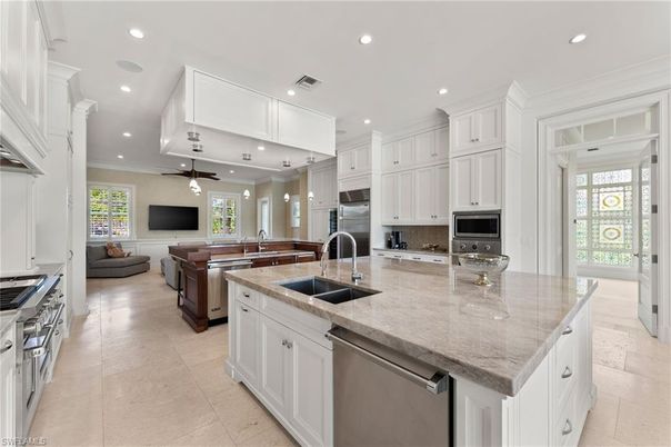 Interior, Kitchen, Recessed Lighting, Stainless Steel Appliances