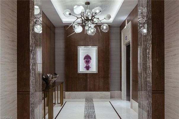 Chandelier, Interior, Wooden Walls