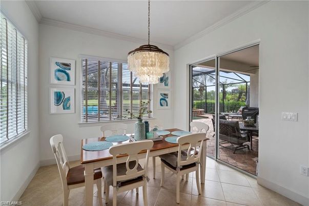 Chandelier, Dining room, Interior