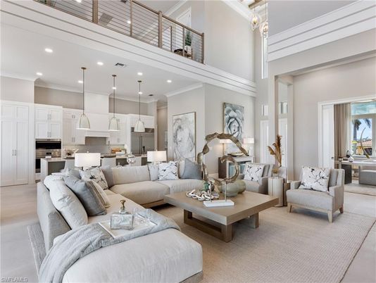 Interior, Kitchen, Living room, Pendant Lights, Recessed Lighting, Stainless Steel Appliances