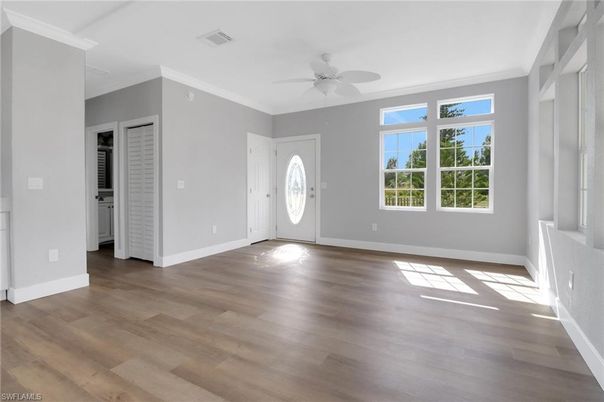 Empty room, Interior, Wood Texture Flooring