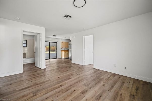 Empty room, Interior, Wood Texture Flooring