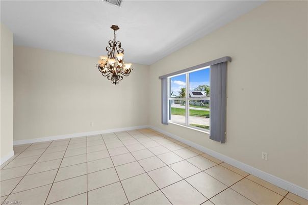 Chandelier, Empty room, Interior