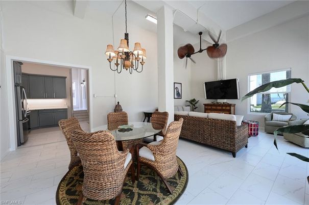 Chandelier, Dining room, Interior, Living room, Marble
