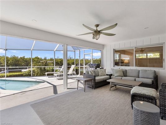 Glass Ceilings, Interior, Living room, Pool, Recessed Lighting, Sun Room
