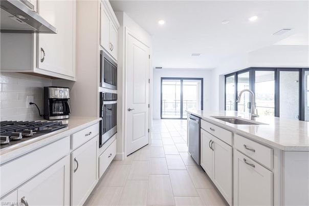 Interior, Kitchen, Recessed Lighting, Stainless Steel Appliances