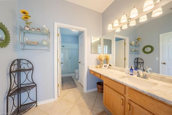 Bathroom, Dual Sink Vanities, Glass Shower, Interior