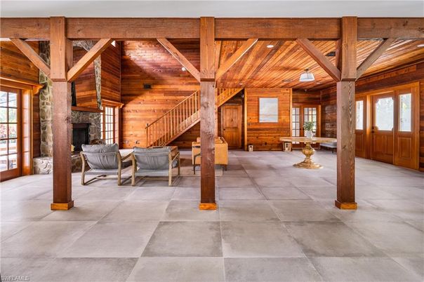 Fireplace, Interior, Wooden Beams, Wooden Ceilings, Wooden Walls