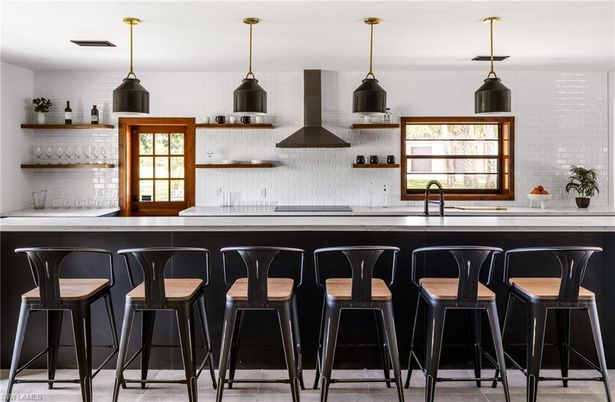 Interior, Kitchen, Pendant Lights