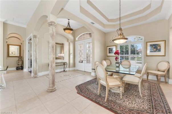 Dining room, Interior, Pendant Lights