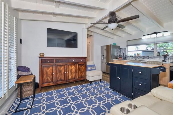 Interior, Kitchen, Living room