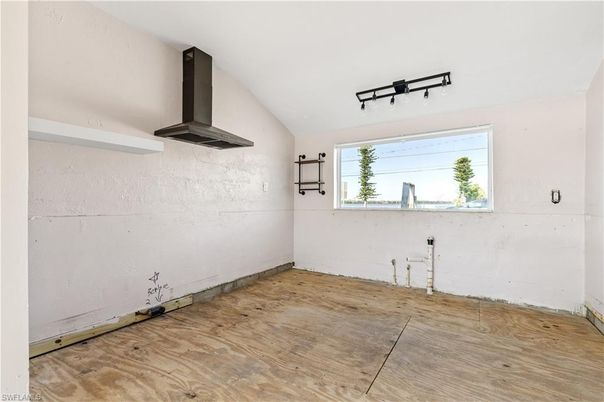 Empty room, Fireplace, Interior, Wood Texture Flooring
