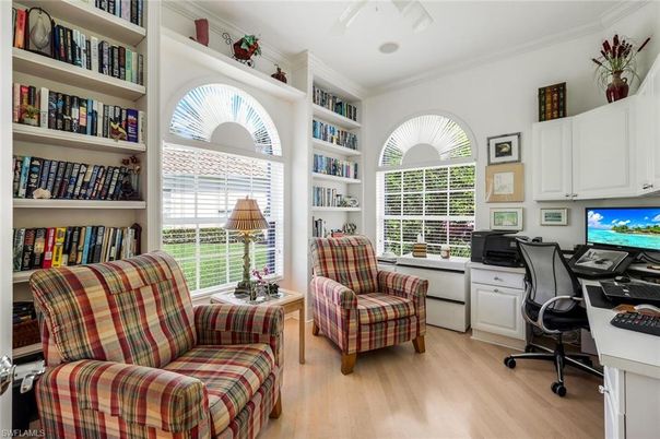 Home Office, Interior, Wood Texture Flooring