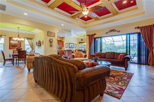 Chandelier, Dining room, Interior, Living room, Recessed Lighting