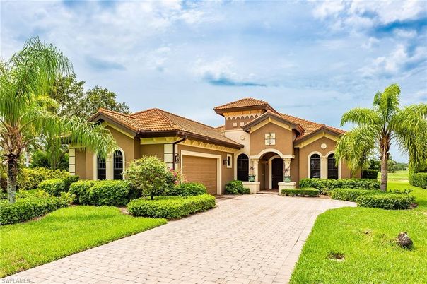 Attached, Backyard, Exterior, Facade, Mediterranean