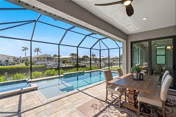 Dining room, Glass Ceilings, Interior, Pool, Sun Room