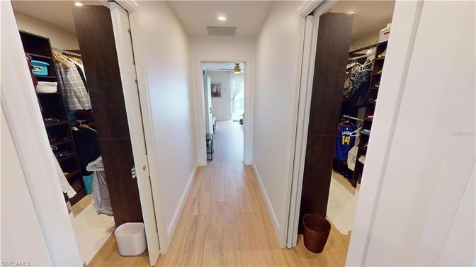 Interior, Recessed Lighting, Walk-in Closets, Wood Texture Flooring