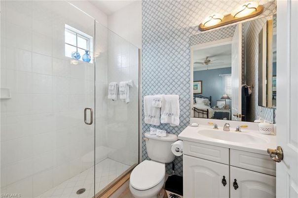 Bathroom, Glass Shower, Interior