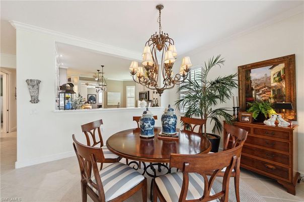 Chandelier, Dining room, Interior