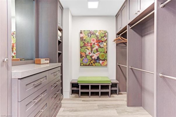 Interior, Recessed Lighting, Walk-in Closets, Wood Texture Flooring