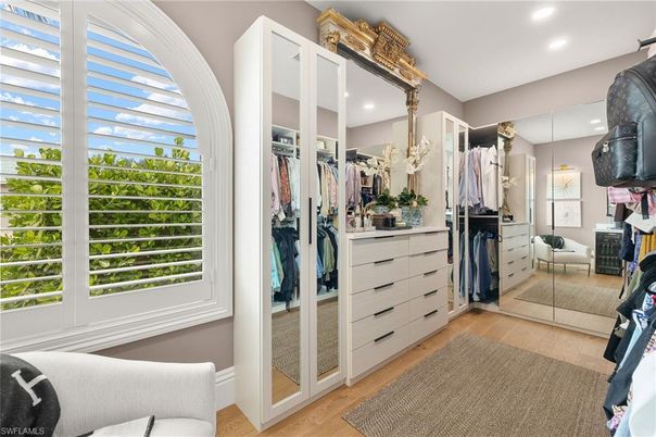Interior, Recessed Lighting, Walk-in Closets, Wood Texture Flooring